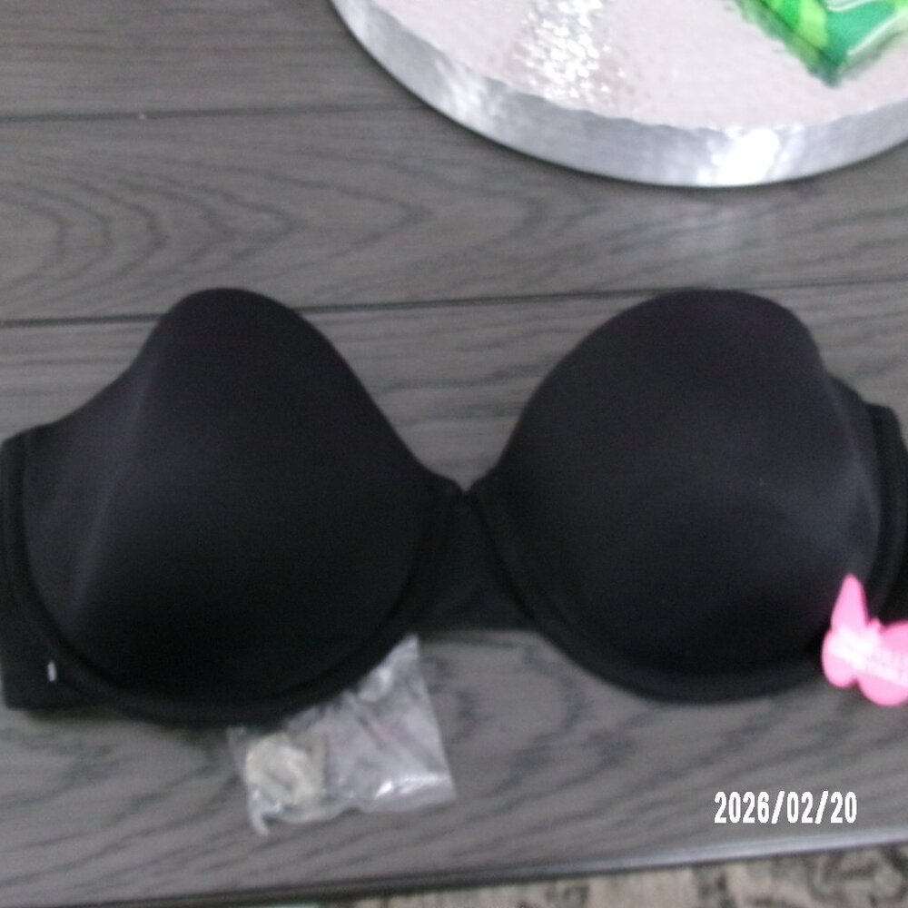 NWT MAIDENFORM STRAPLESS UNDERWIRE Bra Lightly Padded 38C STYLE 07955 - Picture 2 of 5